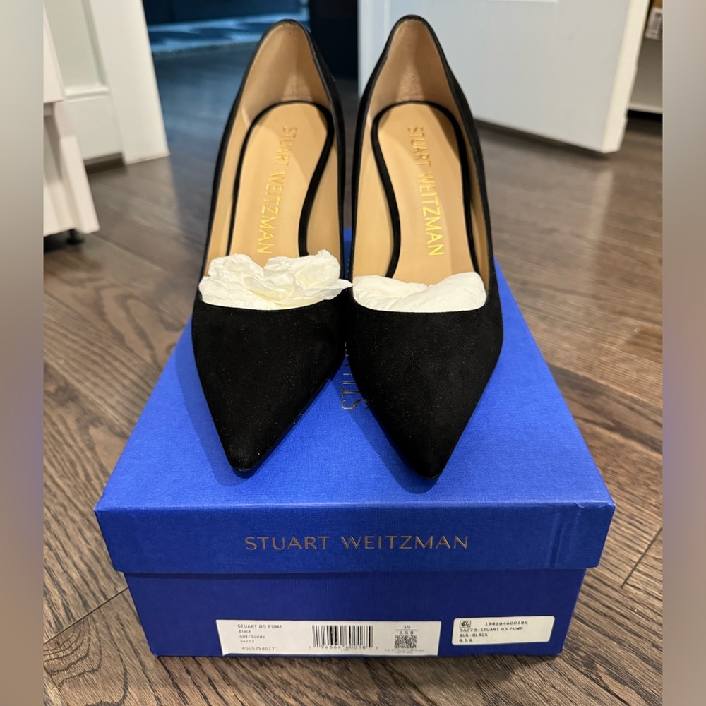Stuart Weitzman 85 Suede Pump